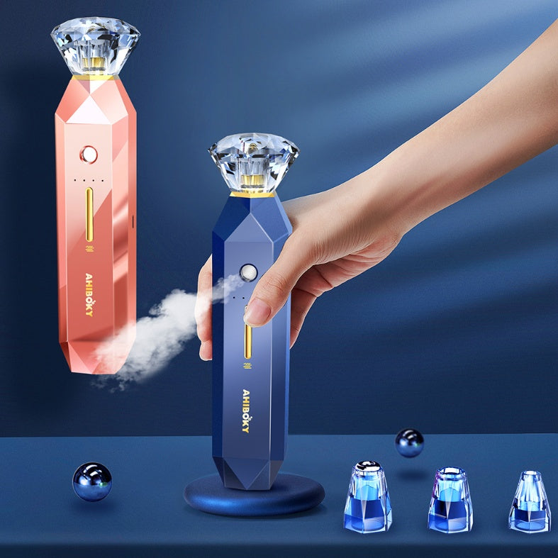Removedor de cravos 2 em 1 Aspirador de Poros Limpeza Profunda Removedor de Acne - Vaporizador Facial, Umidificador de Pele ,Nariz e Rosto Cuidado com a Pele