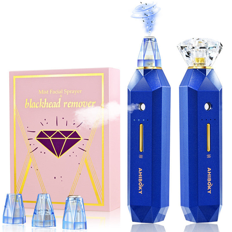 Removedor de cravos 2 em 1 Aspirador de Poros Limpeza Profunda Removedor de Acne - Vaporizador Facial, Umidificador de Pele ,Nariz e Rosto Cuidado com a Pele